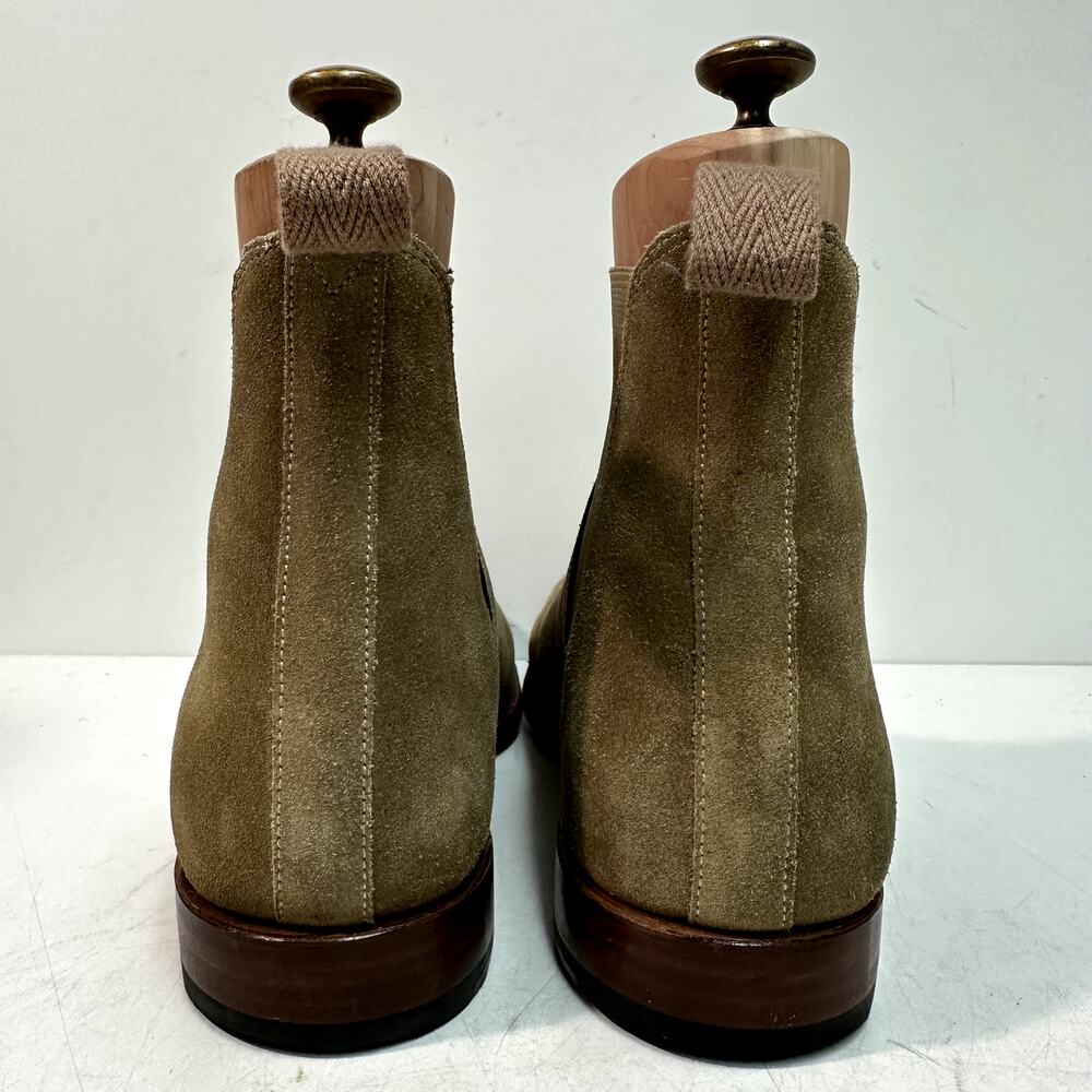 VERY GOOD Grenson Nolan Chelsea Suede Tan Mod Boot 119088 UK 9 F / US 10 D - Picture 6 of 12
